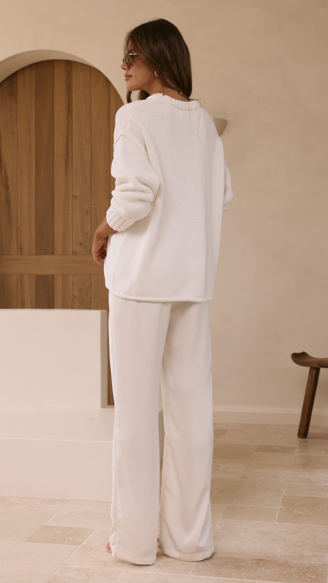 Jase Knit - White
