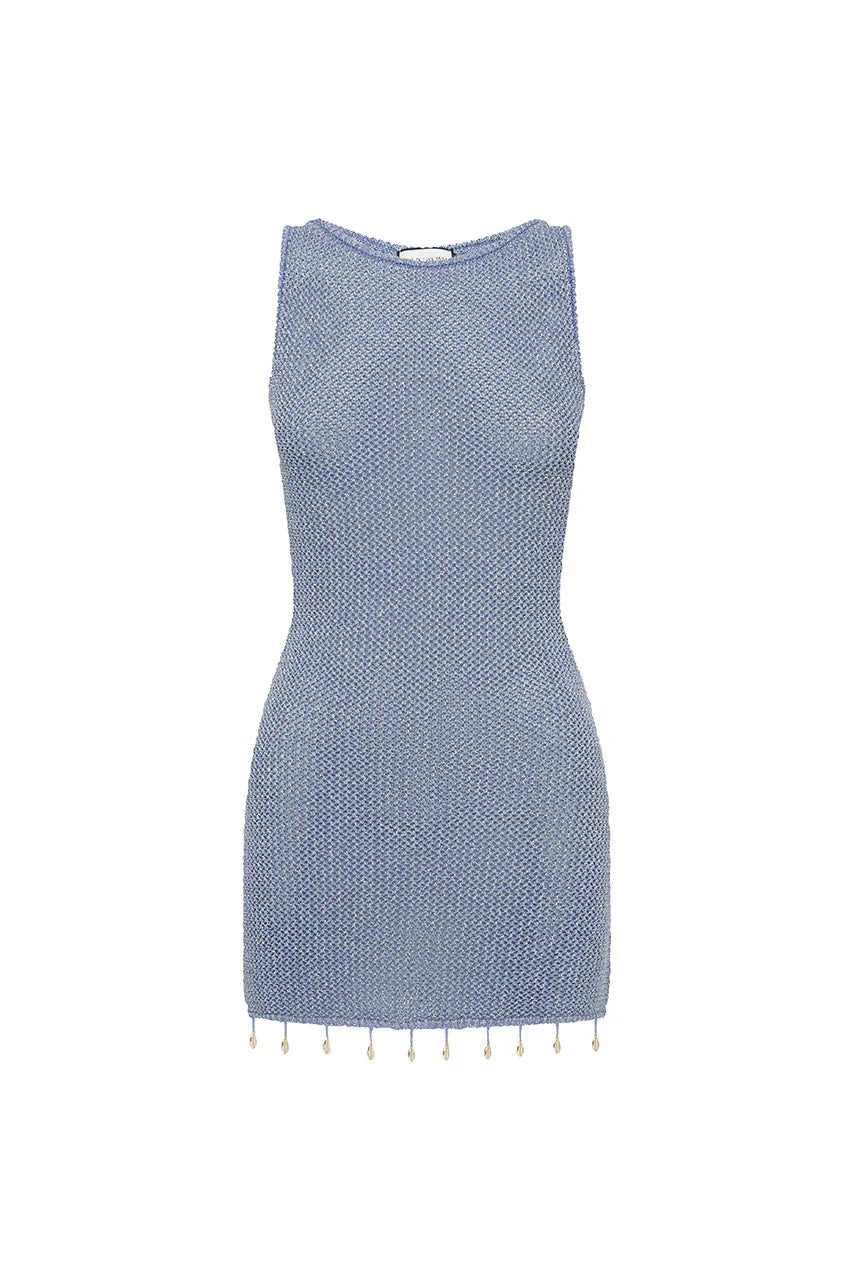 Ariya Mini Dress - Sky Blue