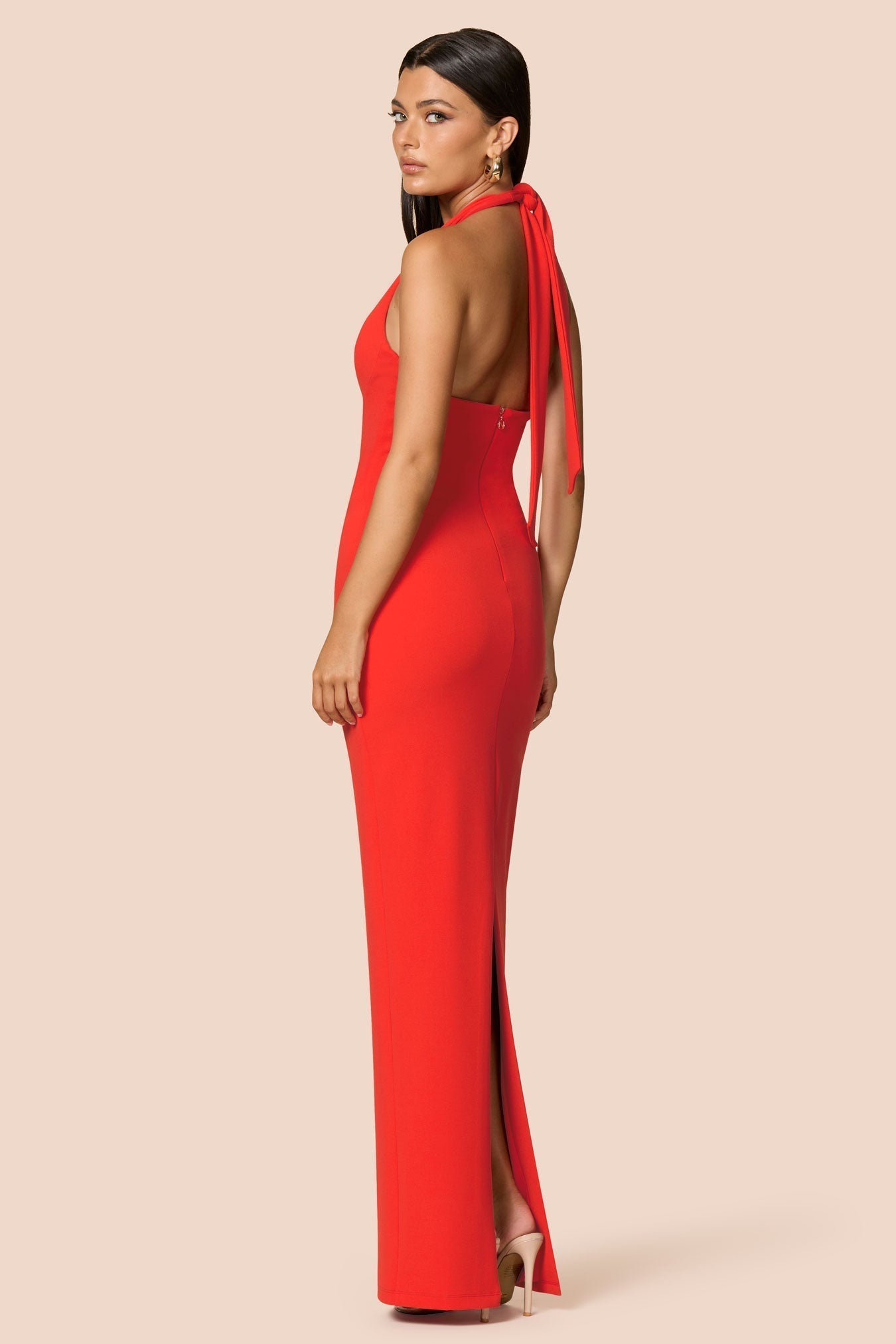 Nookie Demi Gown - Cherry