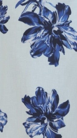 Larna Maxi Dress - Blue Floral