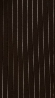 Zaila Long Sleeve Shirt - Chocolate/White Stripe