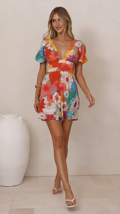 Baker Playsuit - Multi Floral