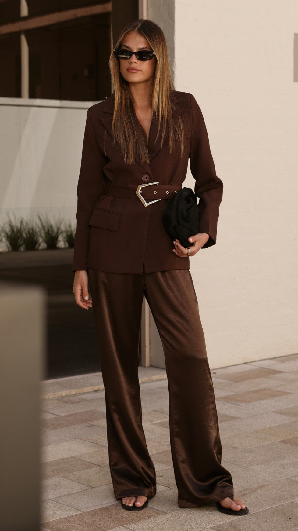 Valissa Blazer - Chocolate