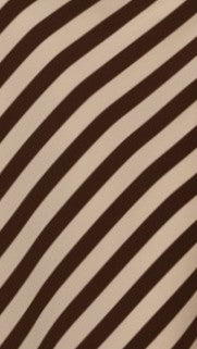 Chelsea Asymmetrical Top and Maxi Skirt Set - Chocolate/Nude Stripe