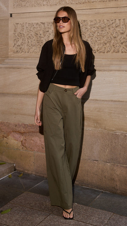 Shae Pants - Khaki