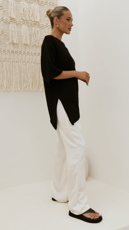 Keisha Off The Shoulder Top - Black