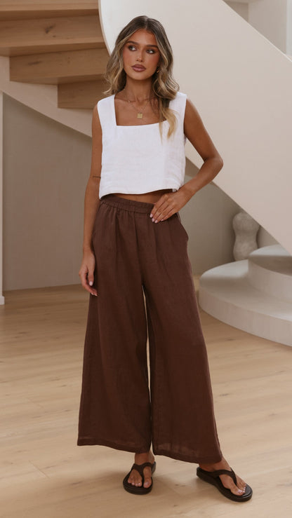 Oceana Pants - Chocolate