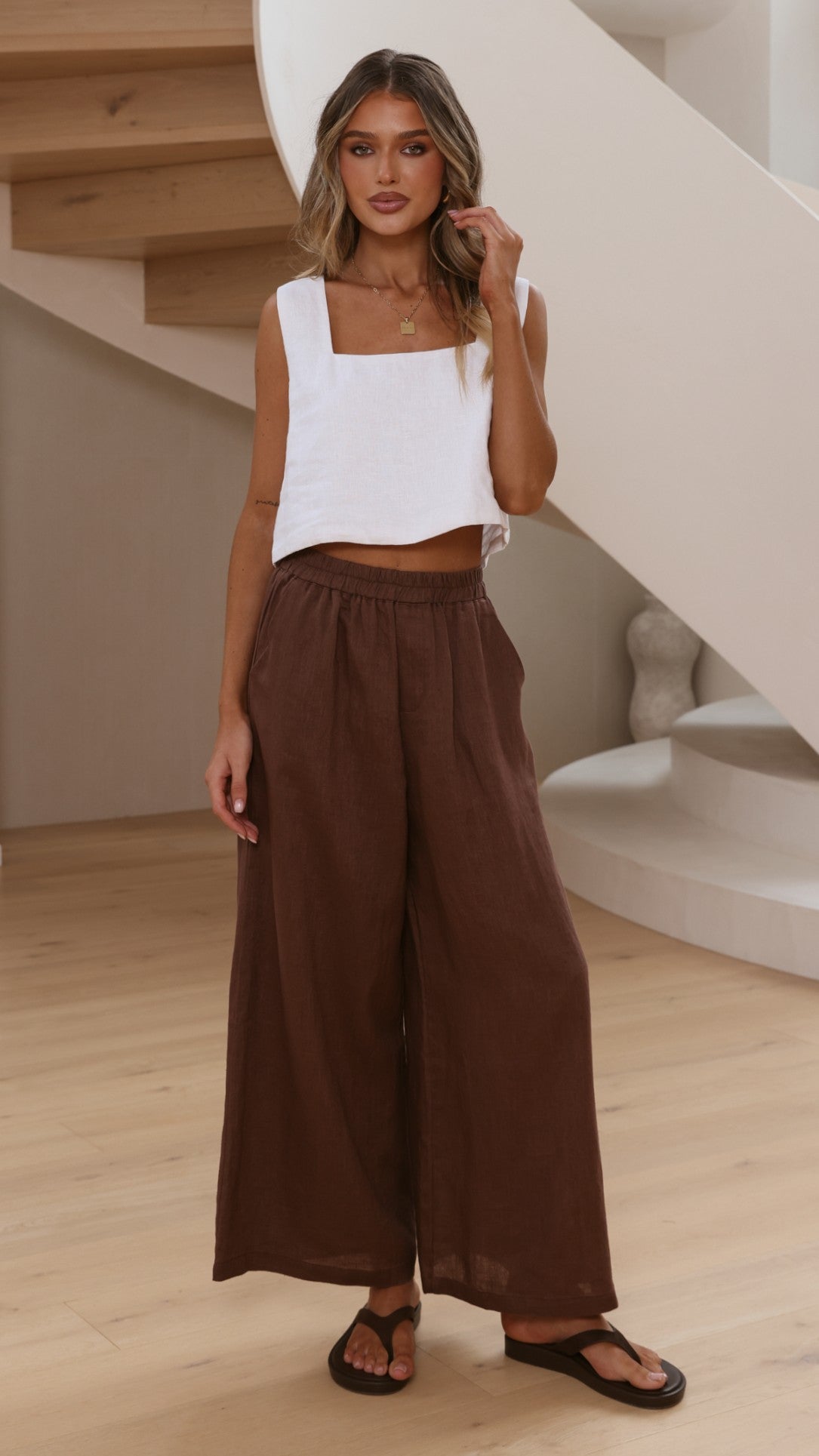 Oceana Pants - Chocolate
