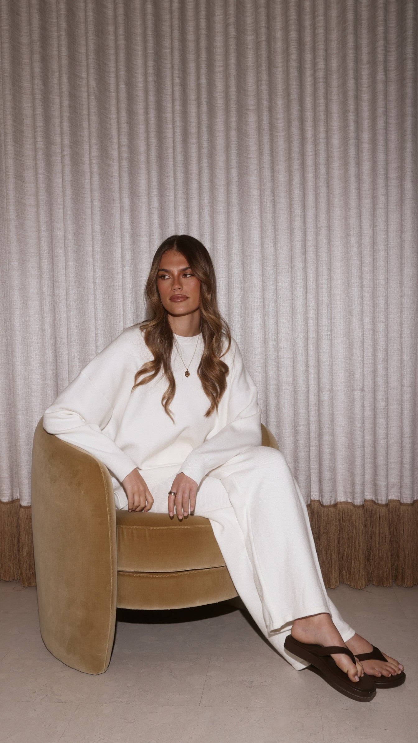 Celeste Pants - White