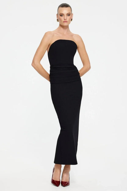 Astor Midi Dress - Black