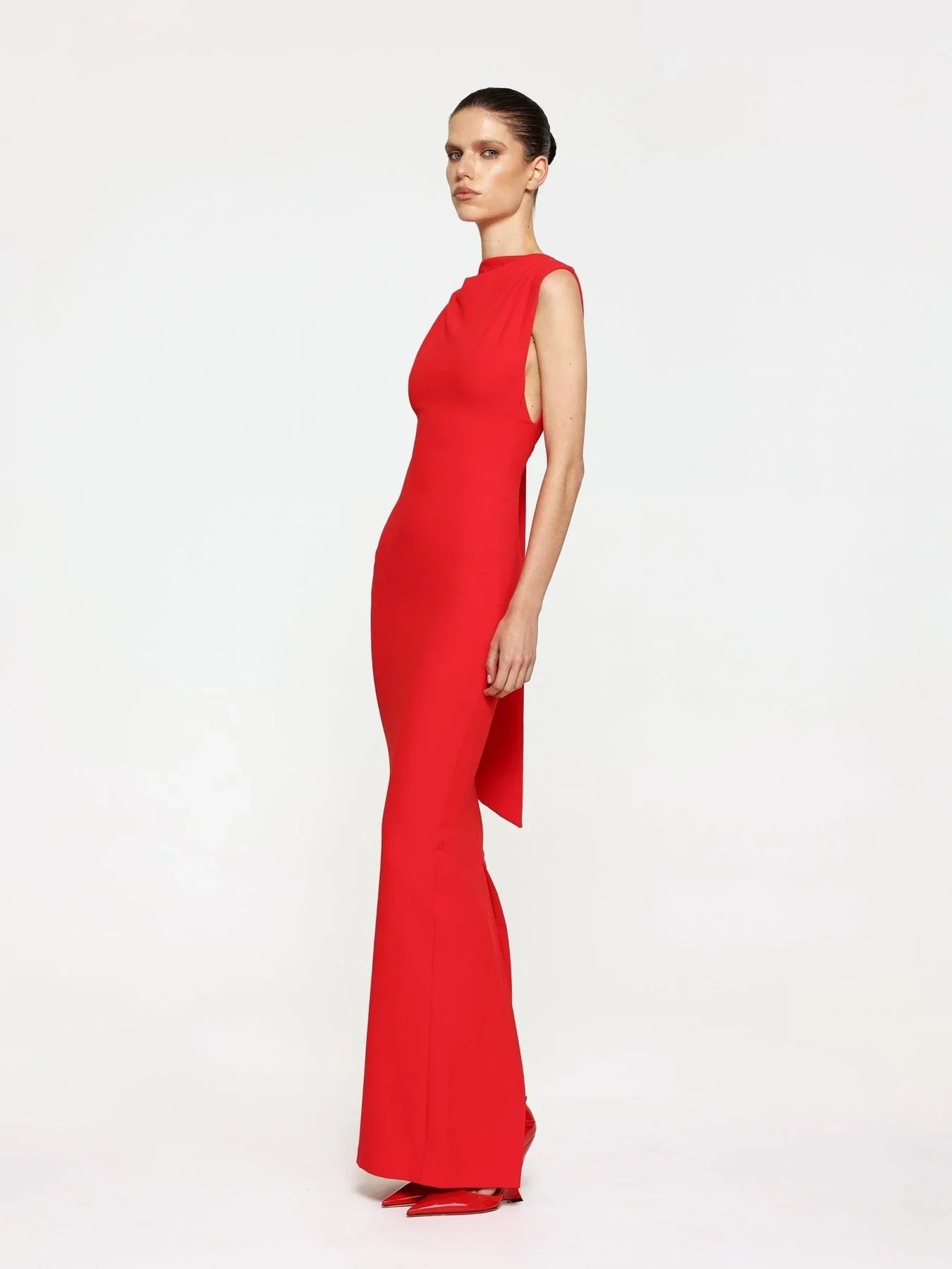 Audrey Gown - Cherry Red