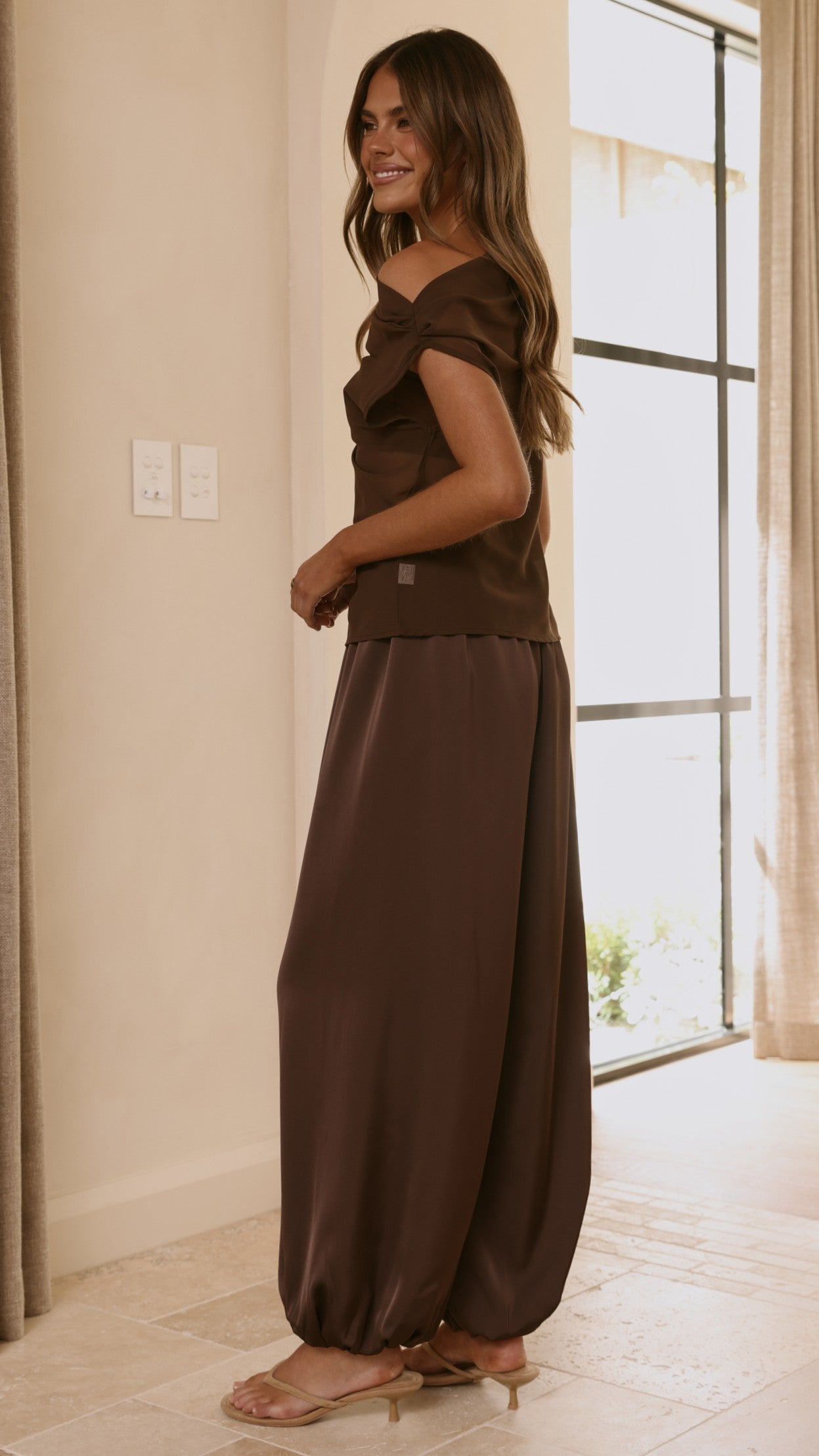 Ariella Pants - Chocolate