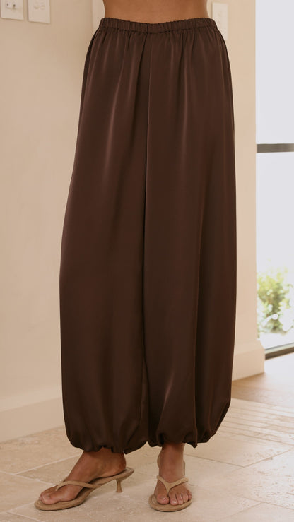 Ariella Pants - Chocolate