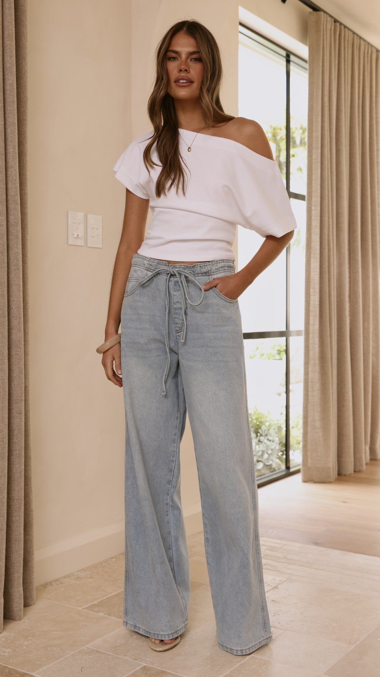 Jara Top - White