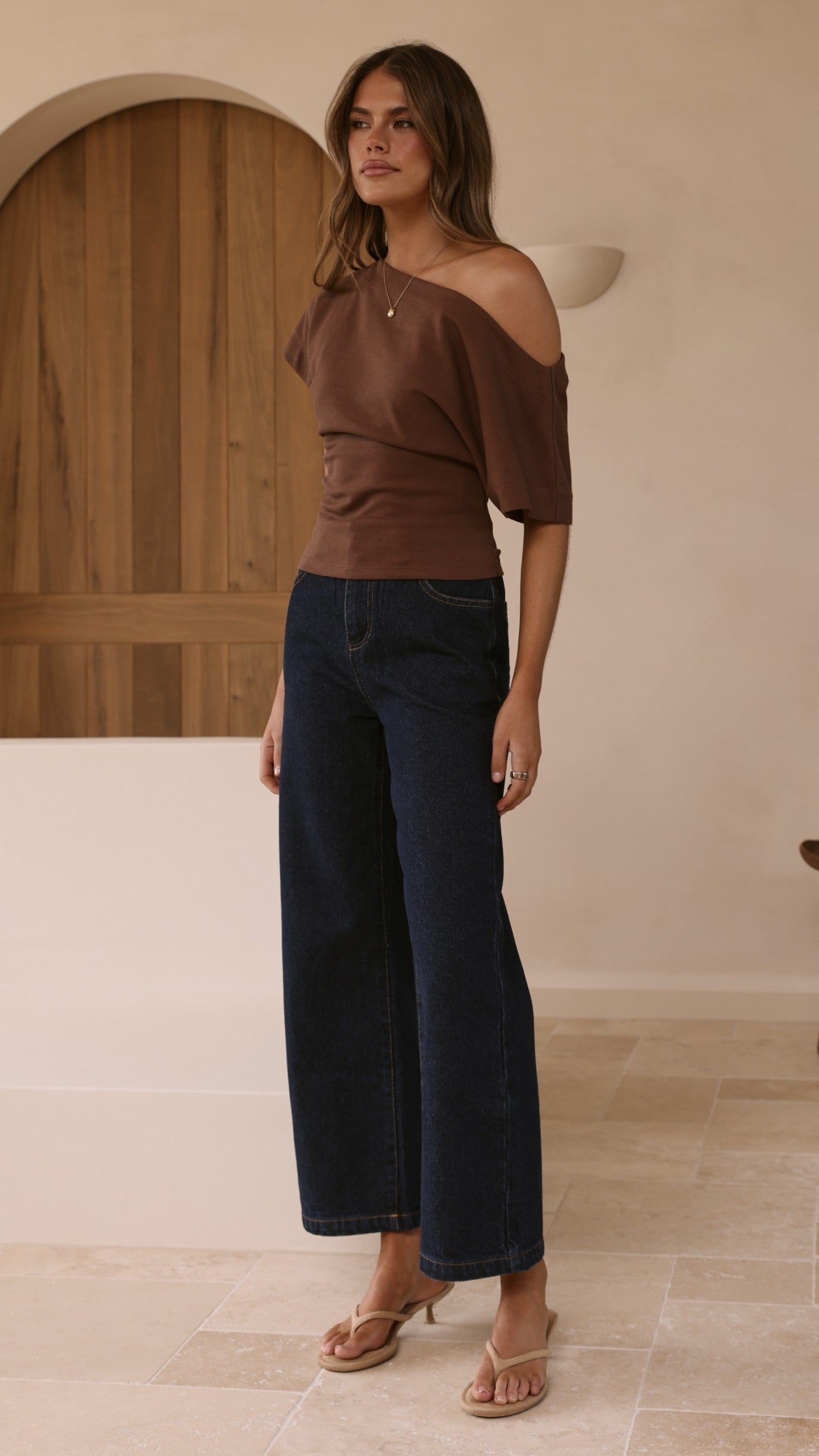 Jara Top - Brown