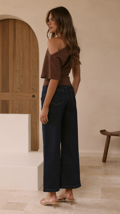 Jara Top - Brown