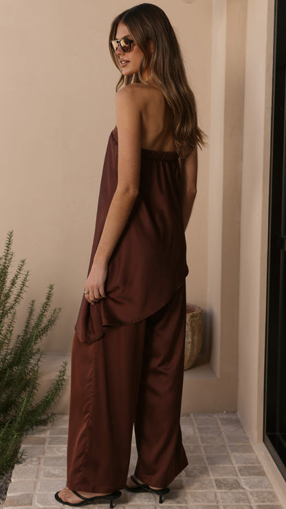 Tova Pants - Chocolate