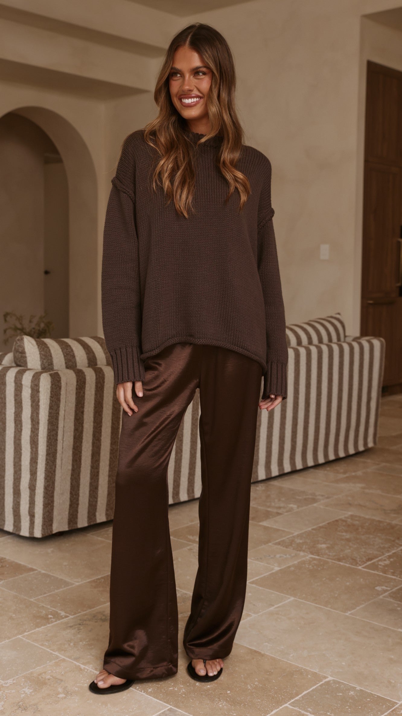 Jase Knit - Chocolate