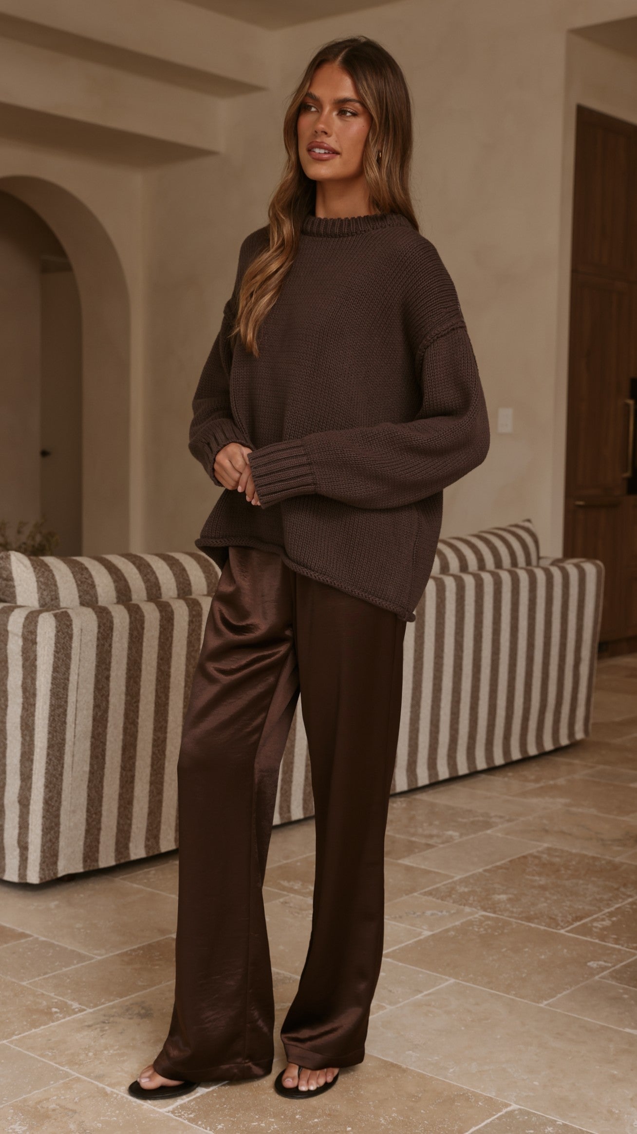 Jase Knit - Chocolate