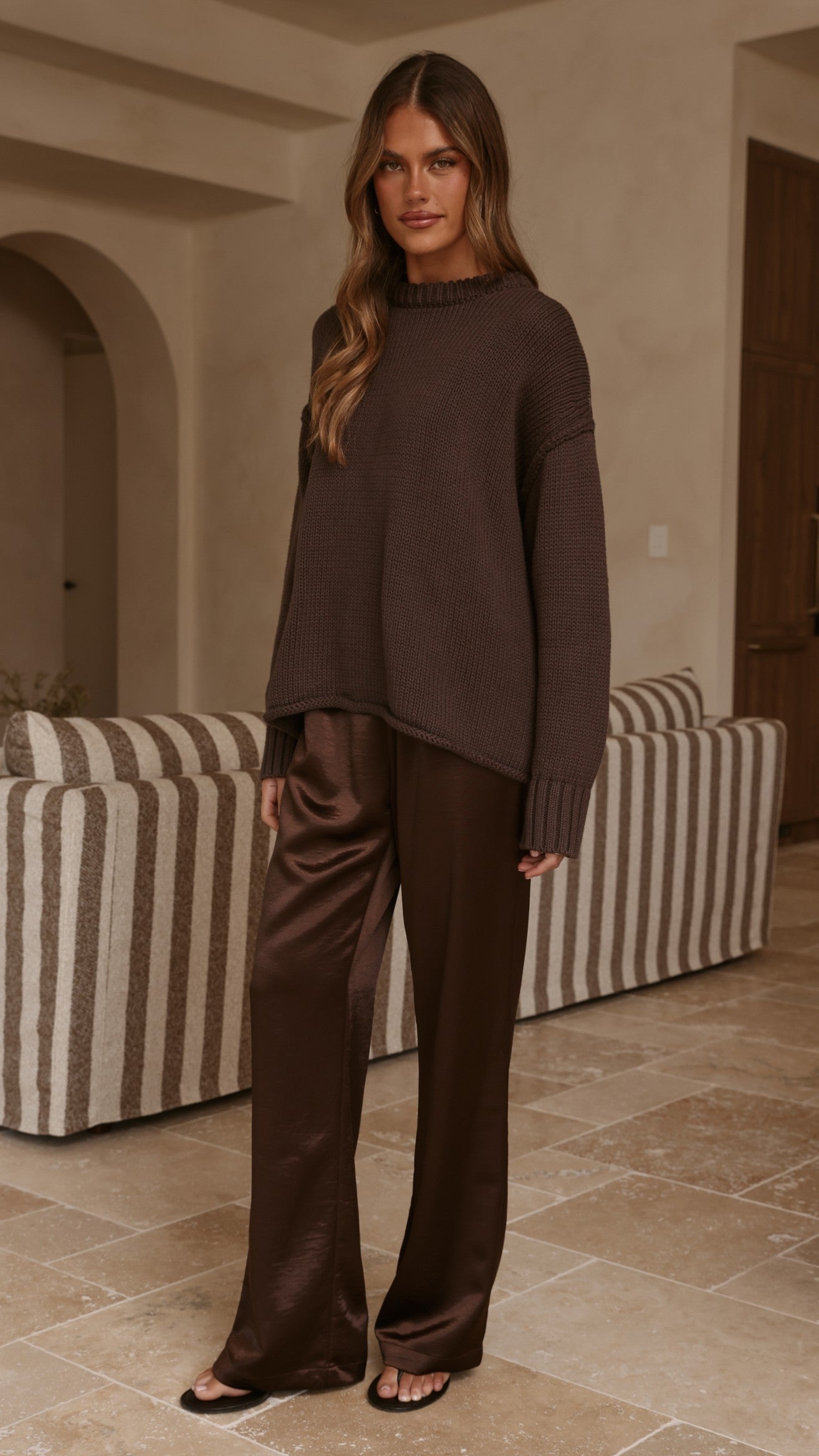 Jase Knit - Chocolate