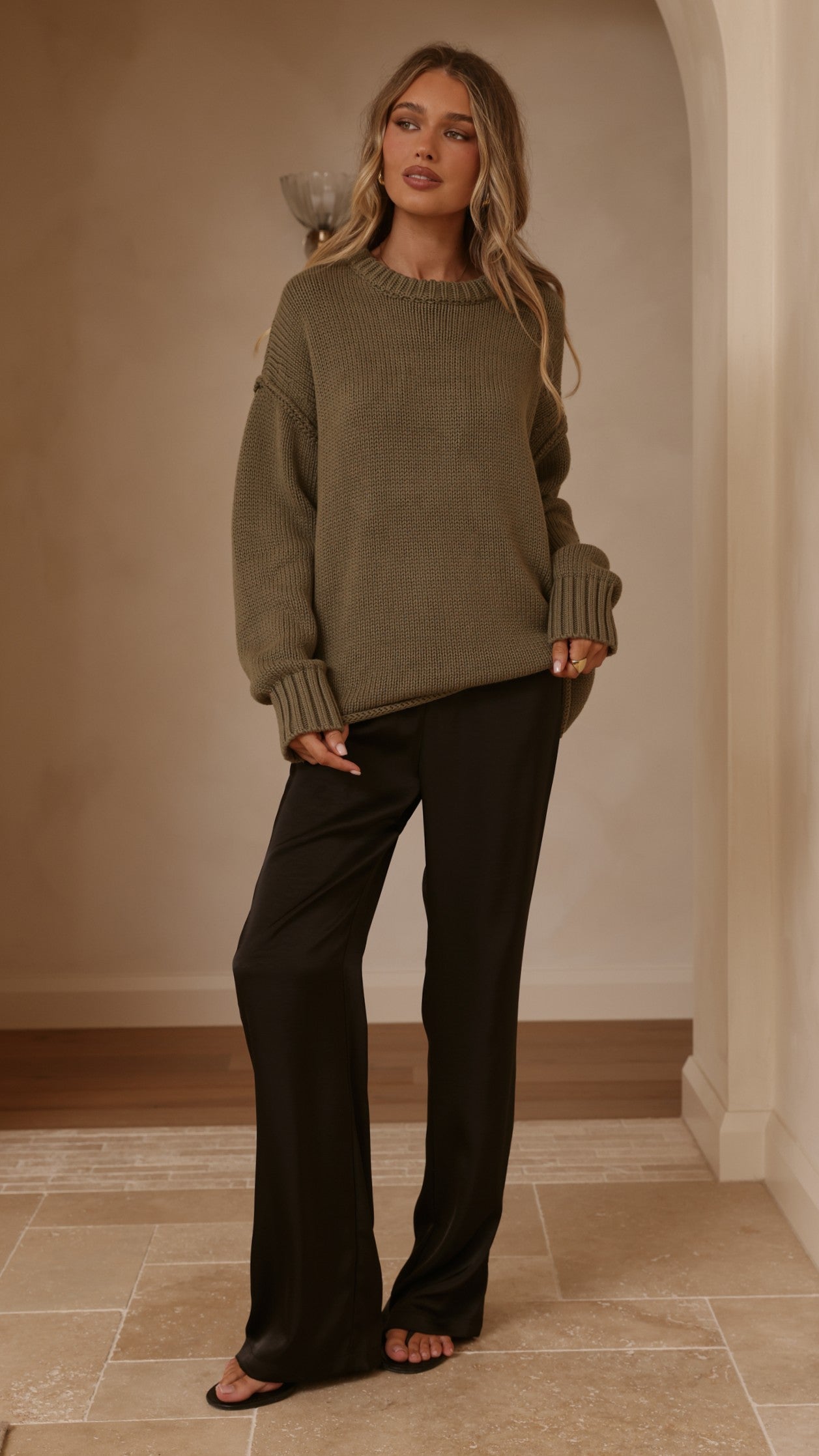Jase Knit - Khaki