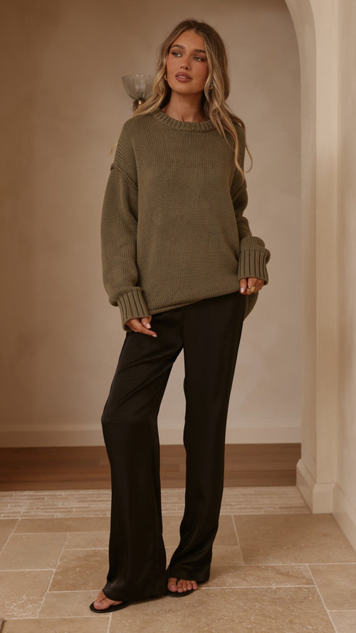 Jase Knit - Khaki