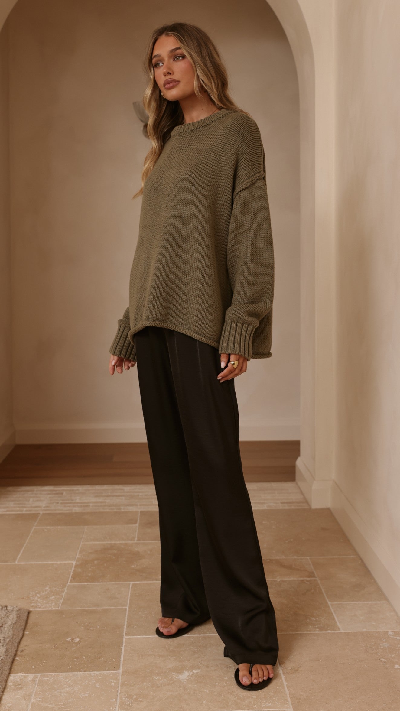 Jase Knit - Khaki