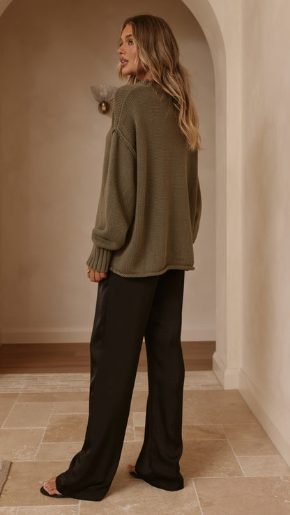Jase Knit - Khaki