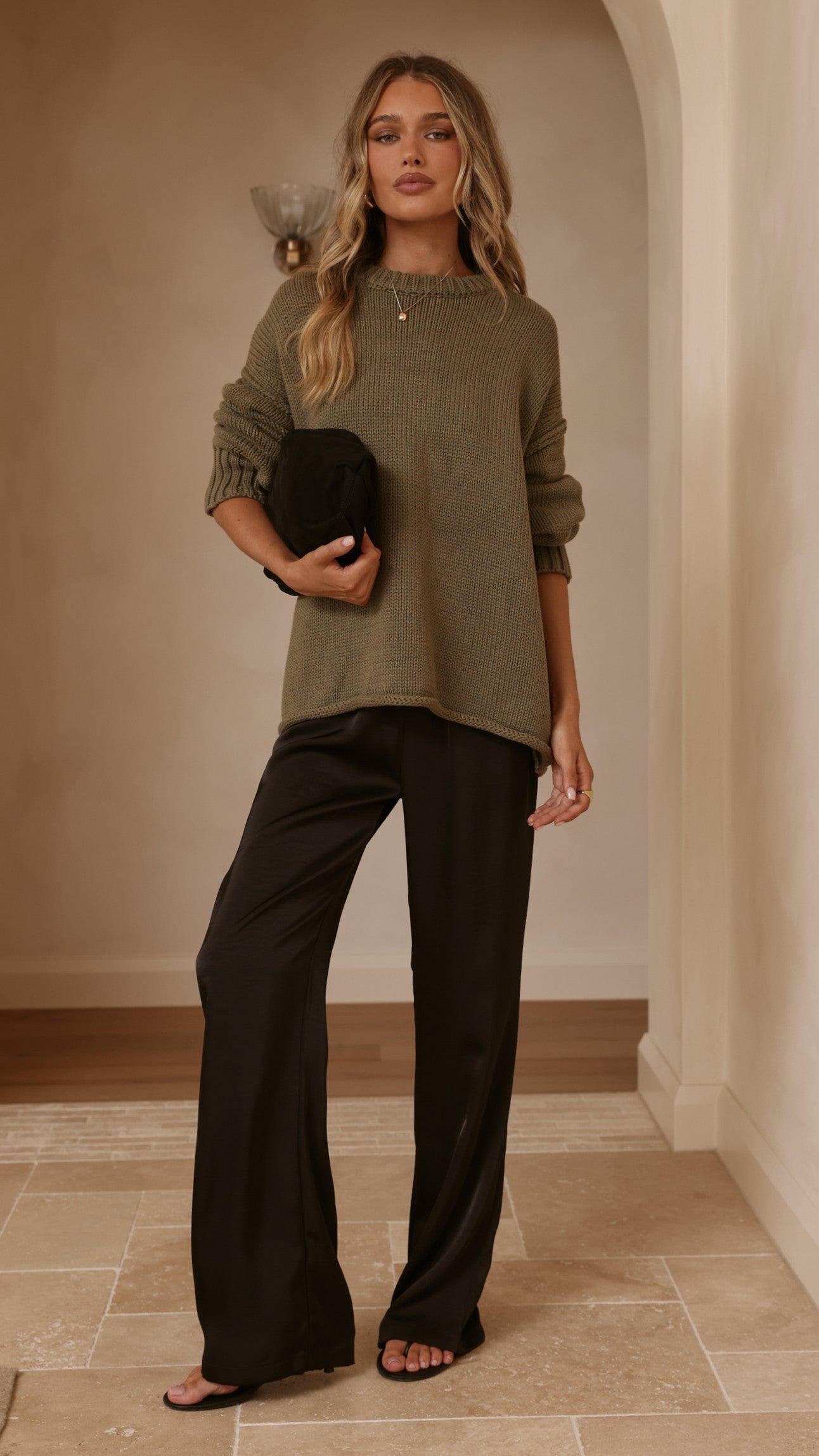 Jase Knit - Khaki