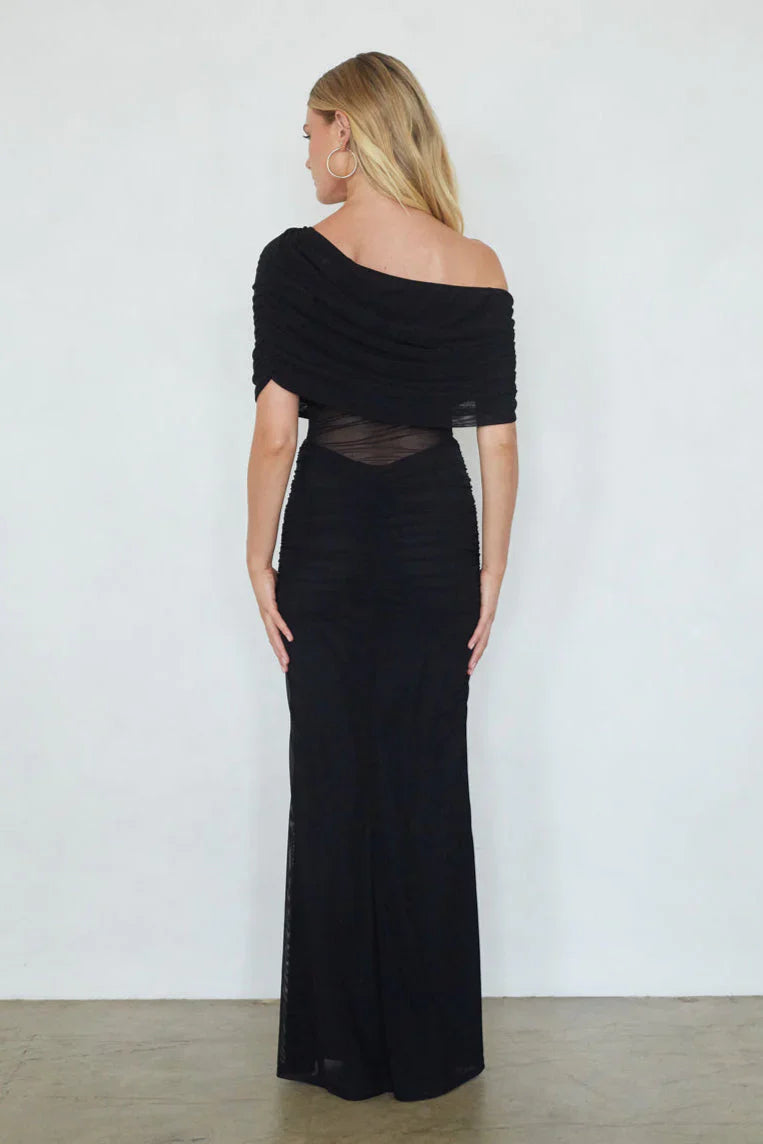 Anora Off the Shoulder Maxi Dress