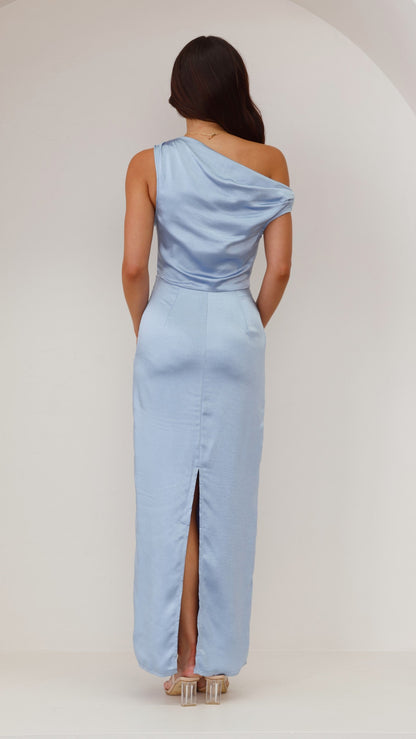 Harlowe Maxi Dress - Blue