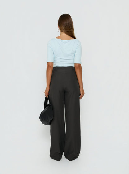 Archer Pants Slate Petite