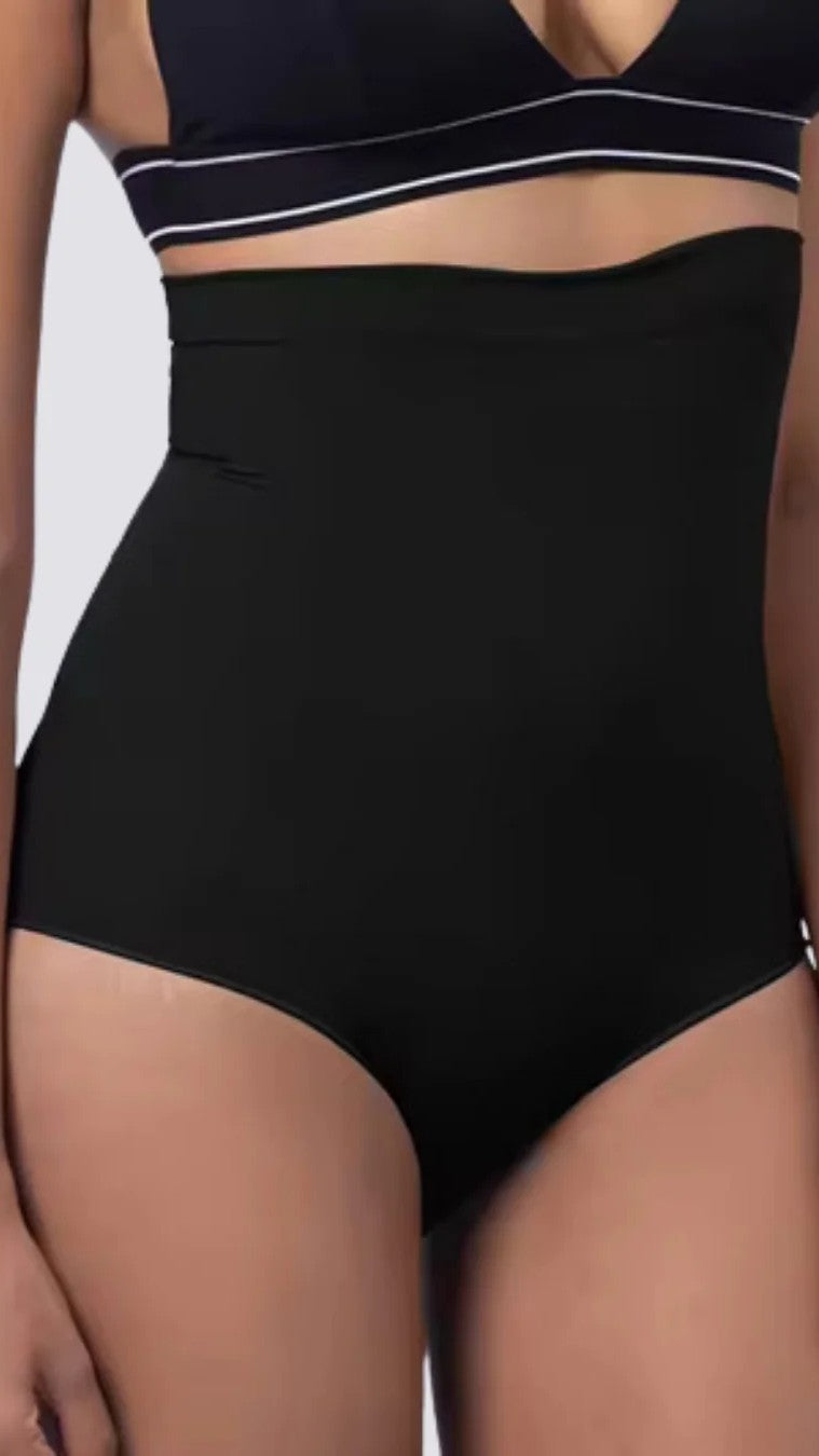 BZEZ Smoothing Sculpt High-Waisted Brief - Bare