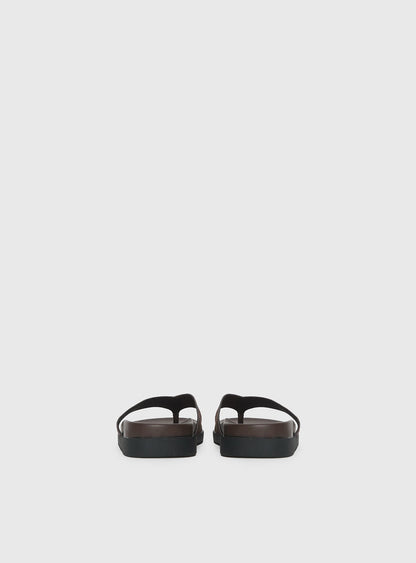 Billini Aila Sandals Dark Cacao Faux Suede