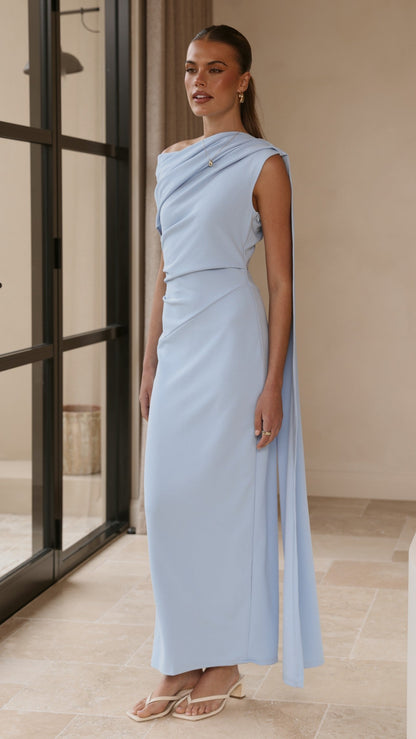 Delilah Maxi Dress - Blue