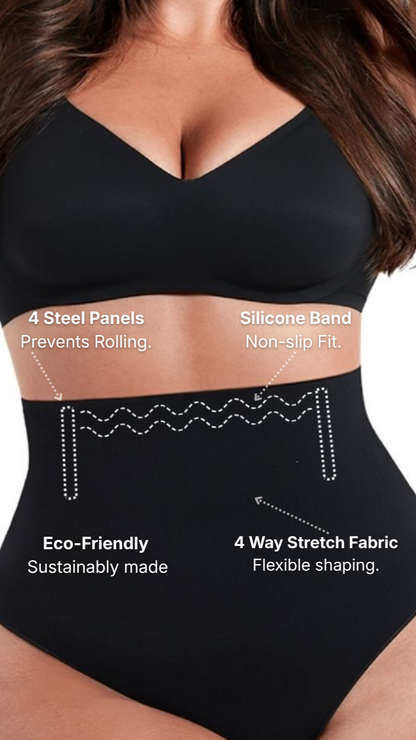 BZEZ Mid Fit Control Brief - Bare