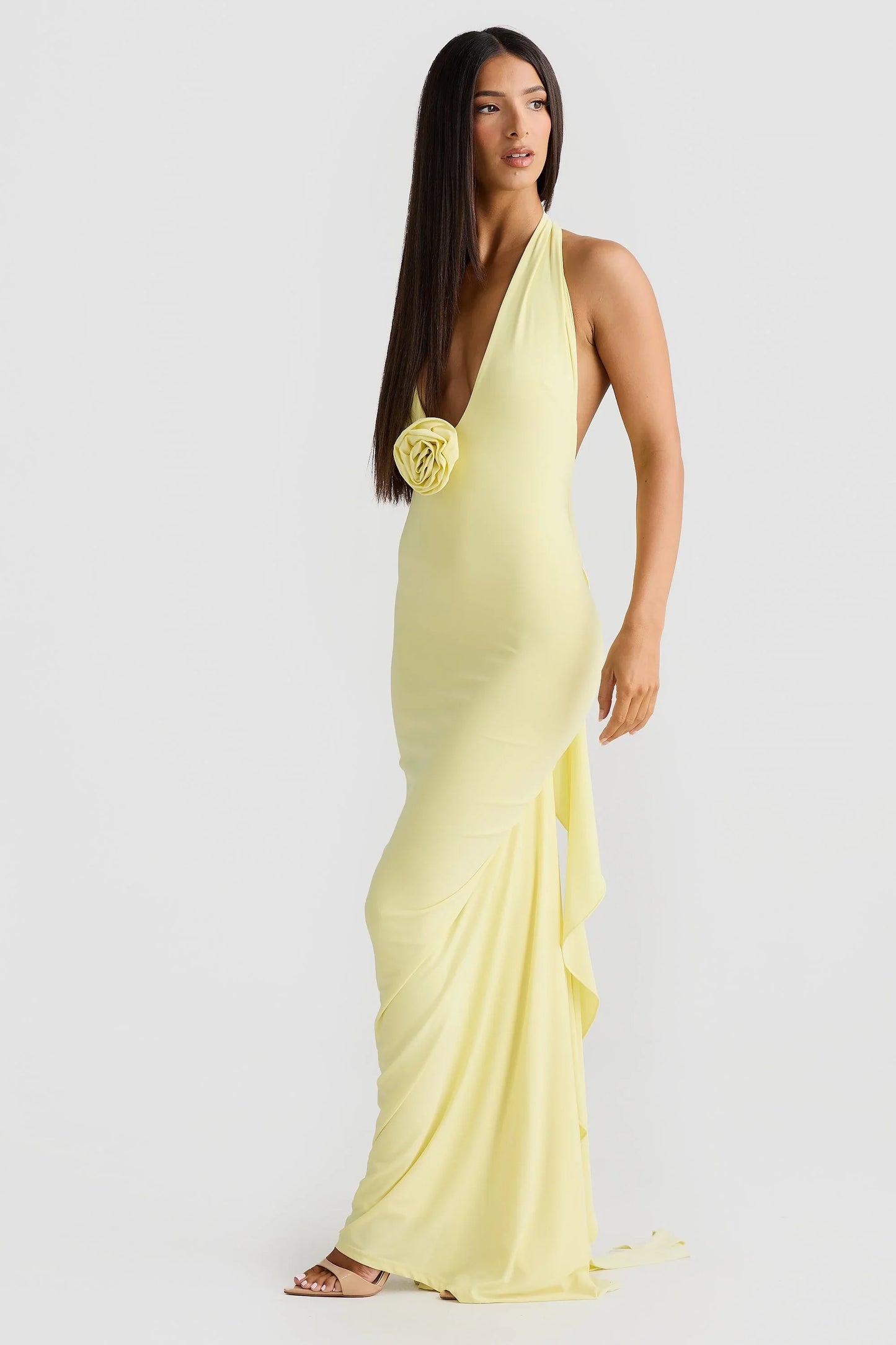 Arabella Dress - Butter Yellow