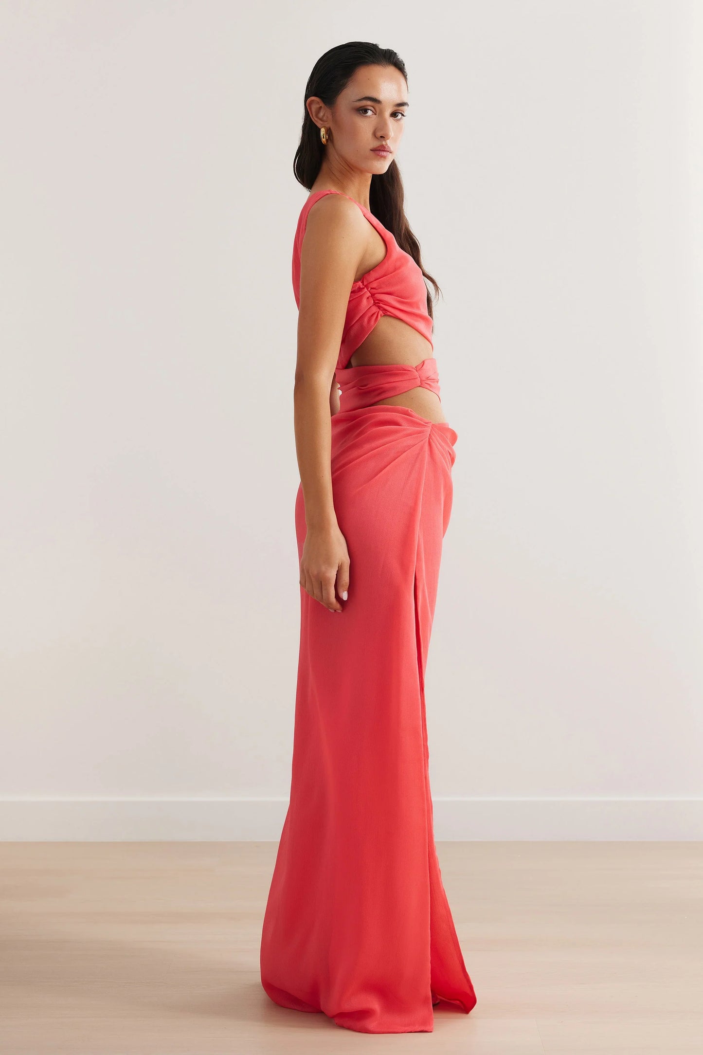 Aurea Dress - Flamingo