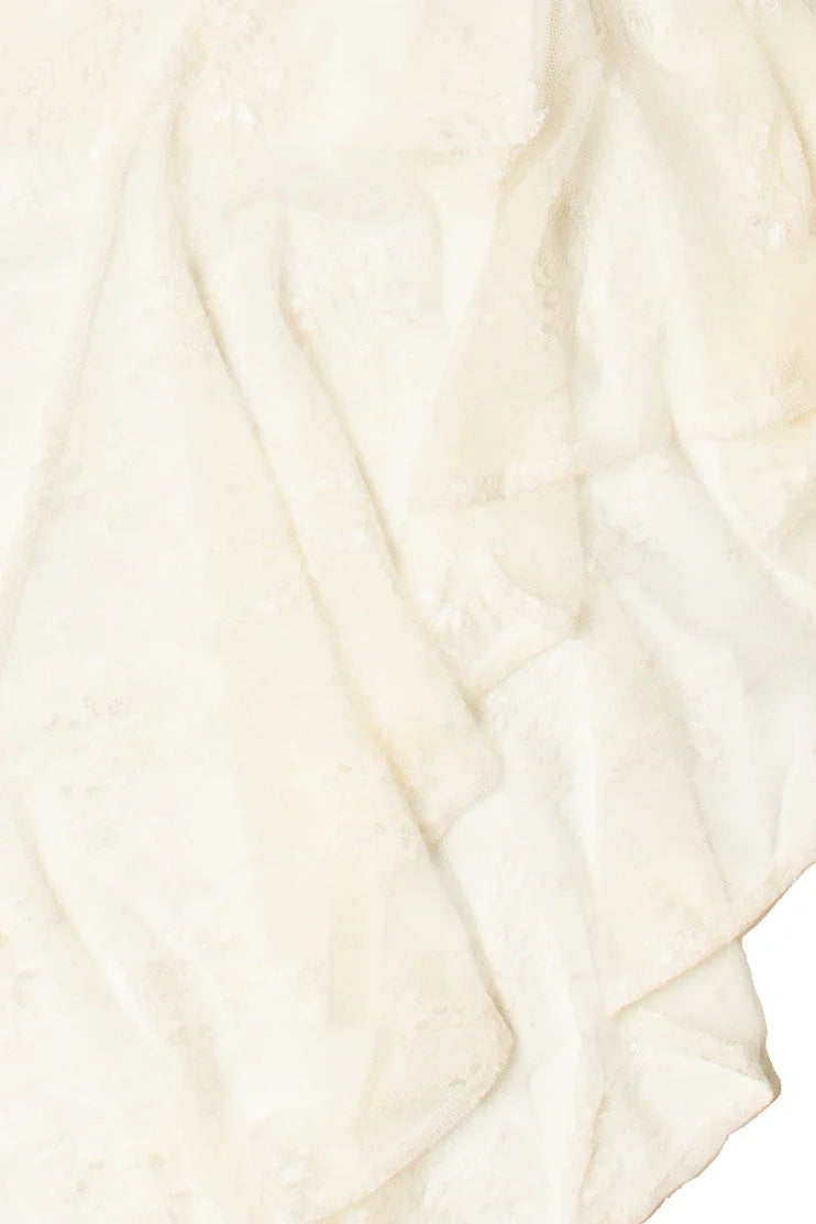 Asymmetric Hem Lace Dress