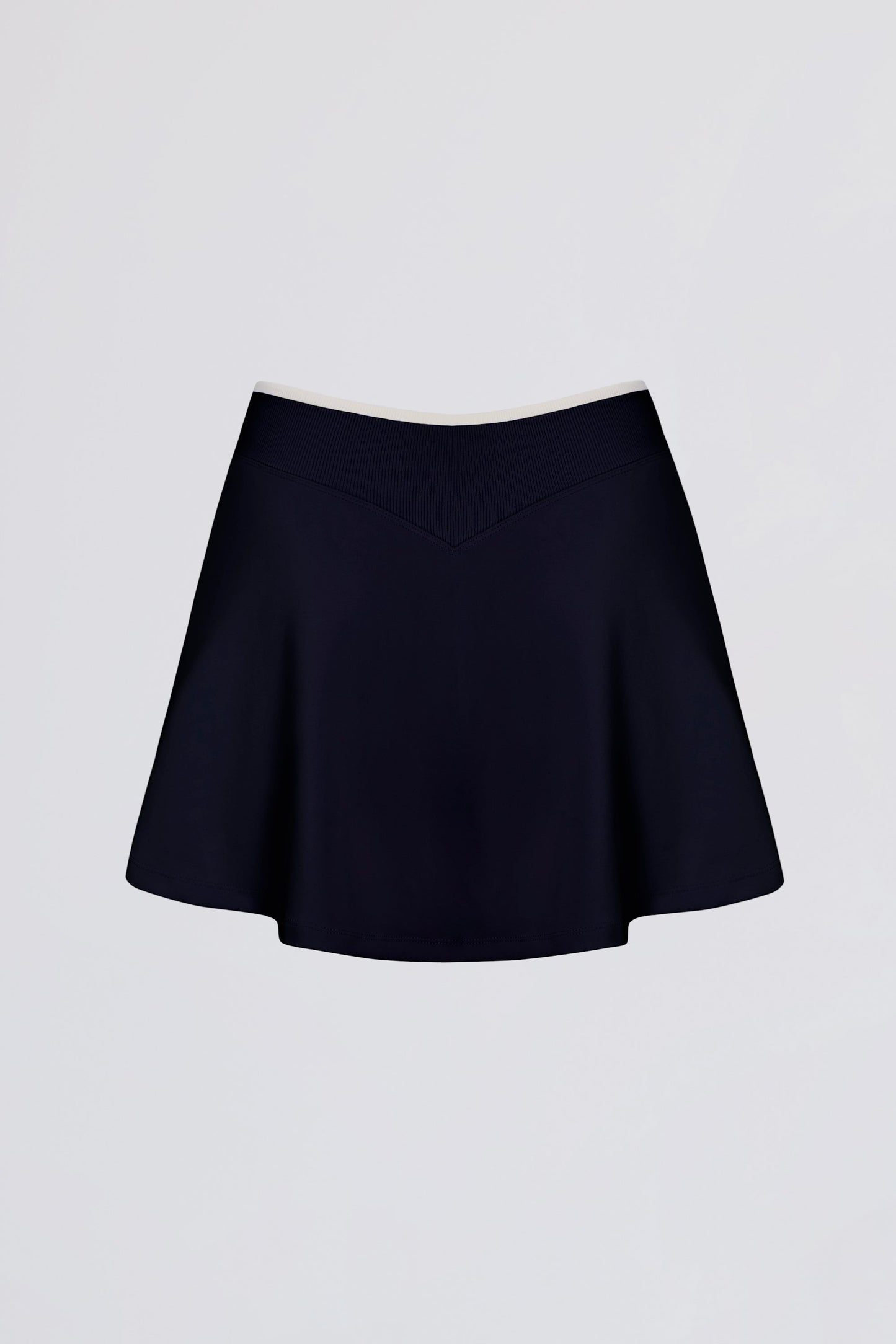 Soft Active Crossover Mini Skort in Midnight