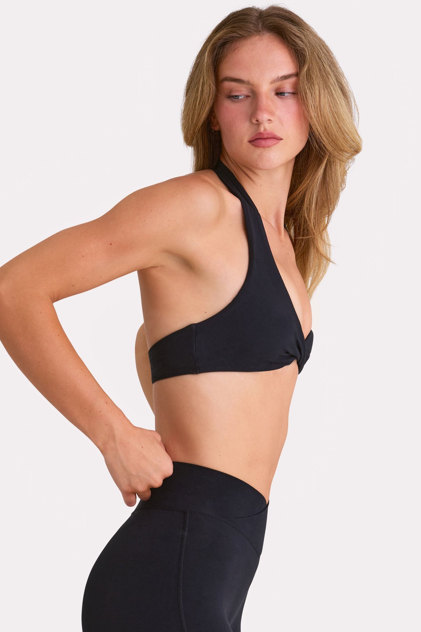 Soft Active Sports Bra in Black