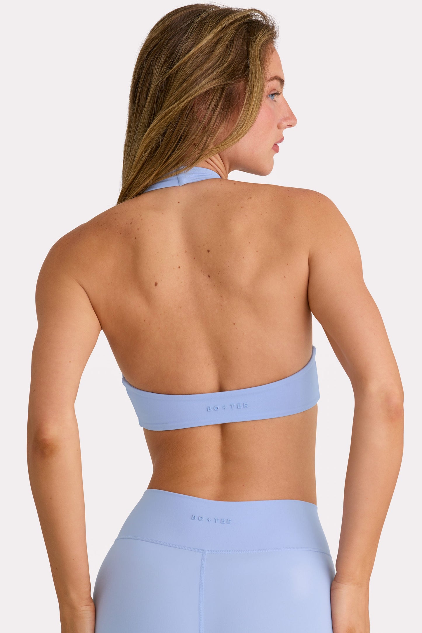 Soft Active Sports Bra in Sky