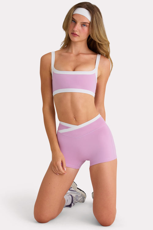 Soft Active Sports Bra in Sweet Pink