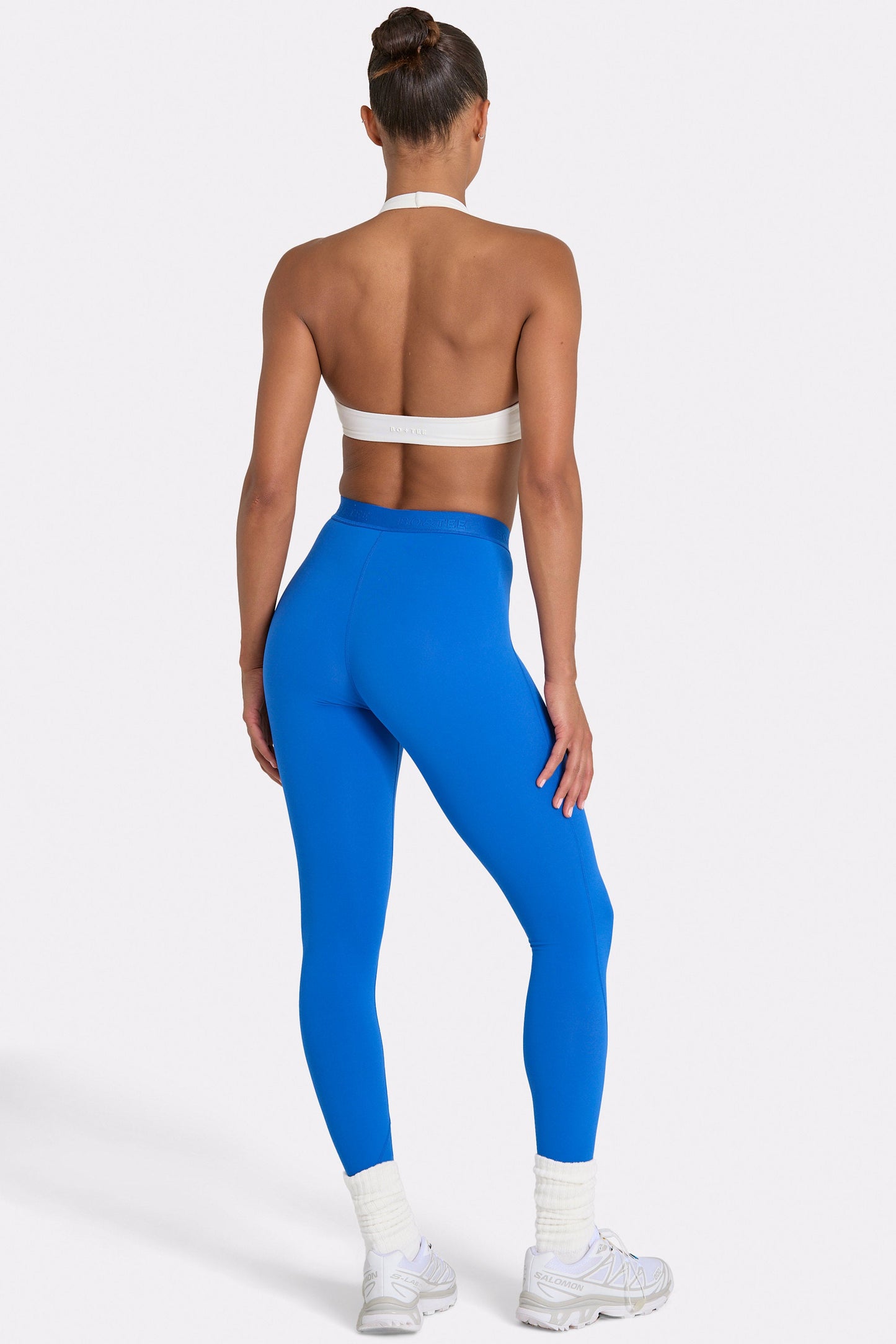 Soft Active Leggings in Cobalt