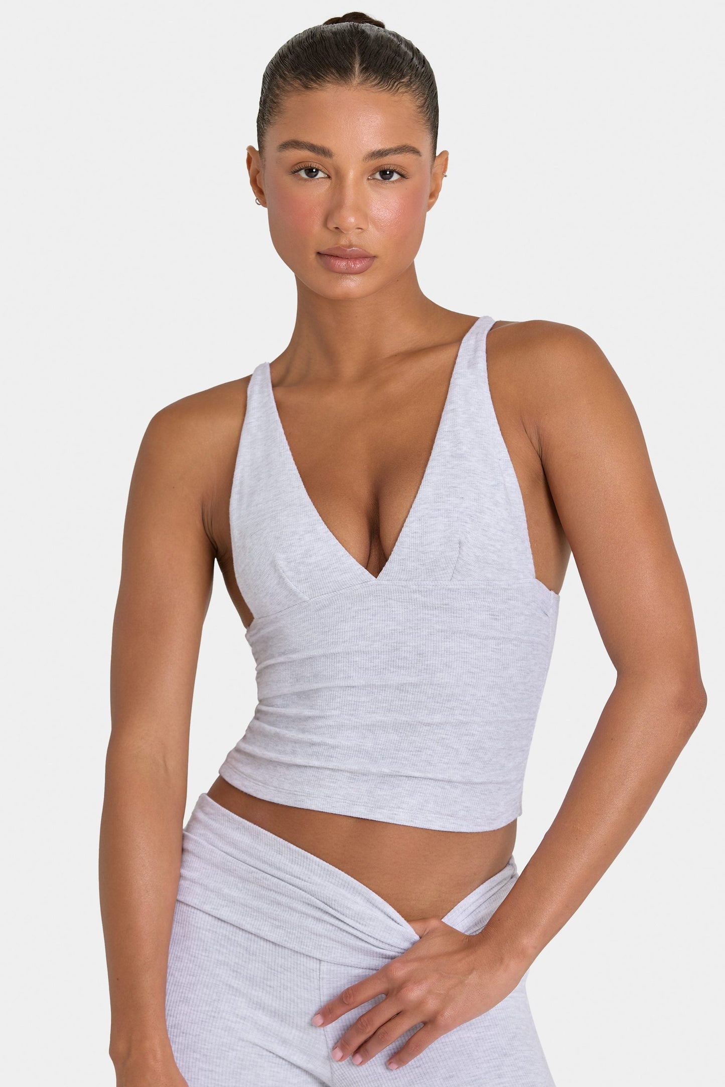 ButterCloud™ Tank Top in Grey Marl