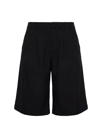 Brynah Pintuck Tailored Short Black