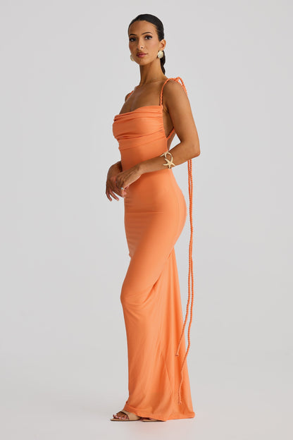 Amora Gown - Papaya