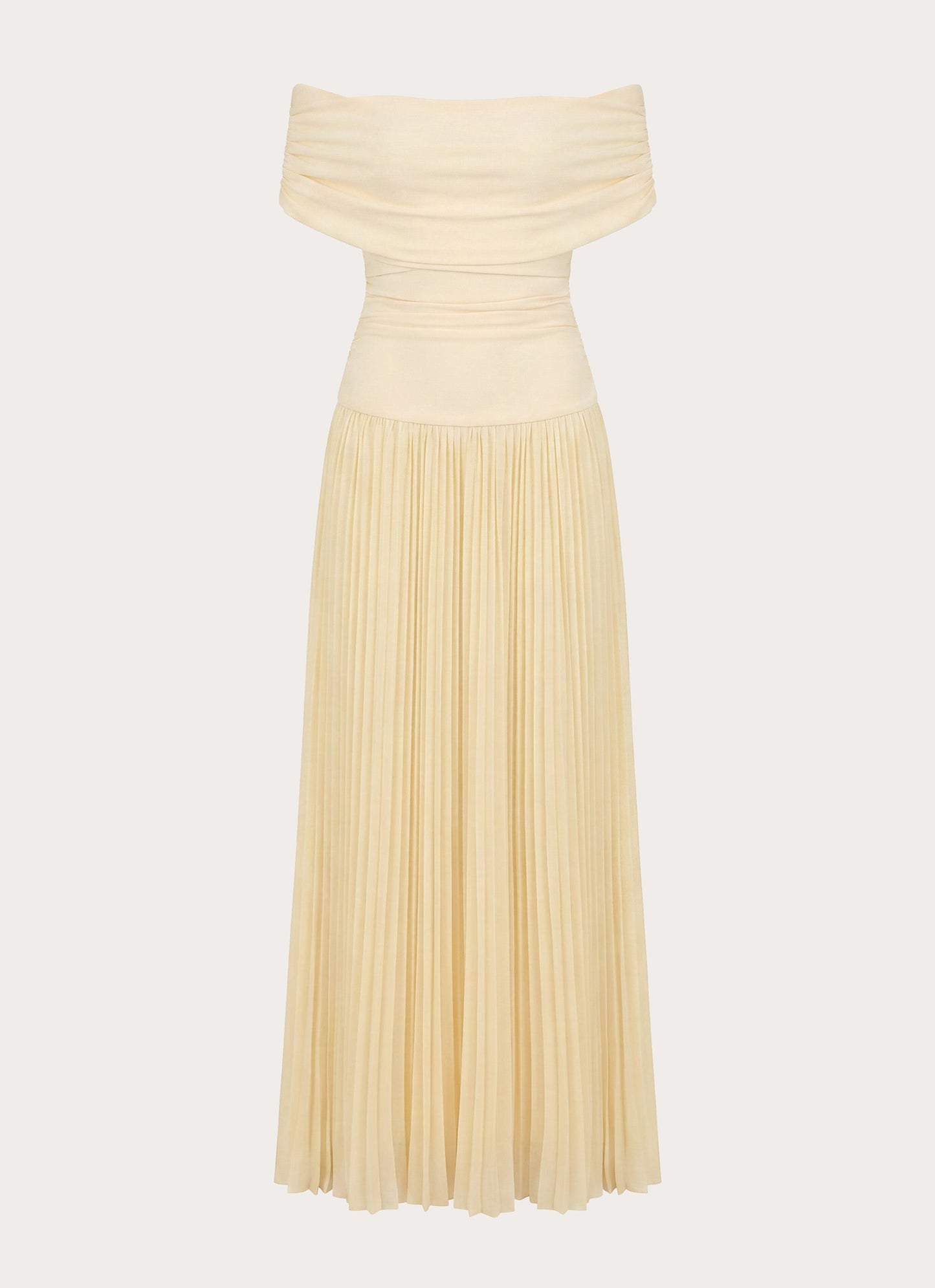 Harvest Sky Maxi Dress - Baby Yellow