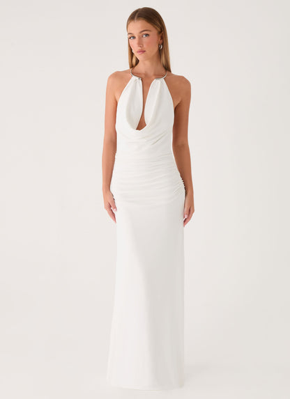 Hena Maxi Dress - White