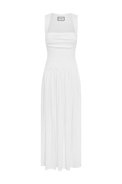Kimba Maxi Dress - White